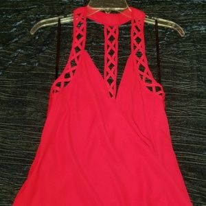 BEBE Night Out Sexy Top Size L